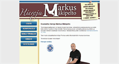 Desktop Screenshot of hierojamarkus.fi